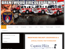 Tablet Screenshot of brentwoodfire.com